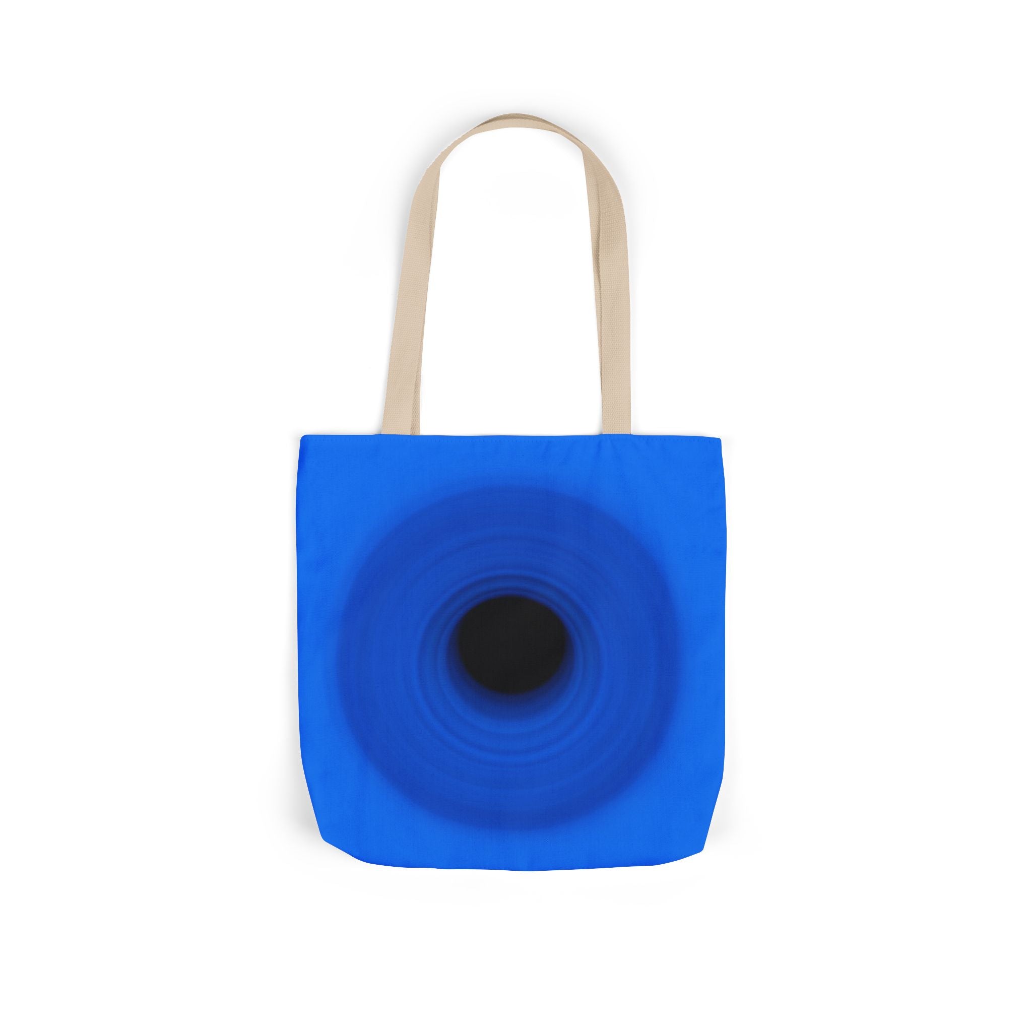 Royal Blue Ring Layer | Canvas Tote Bag, 5-Color Straps