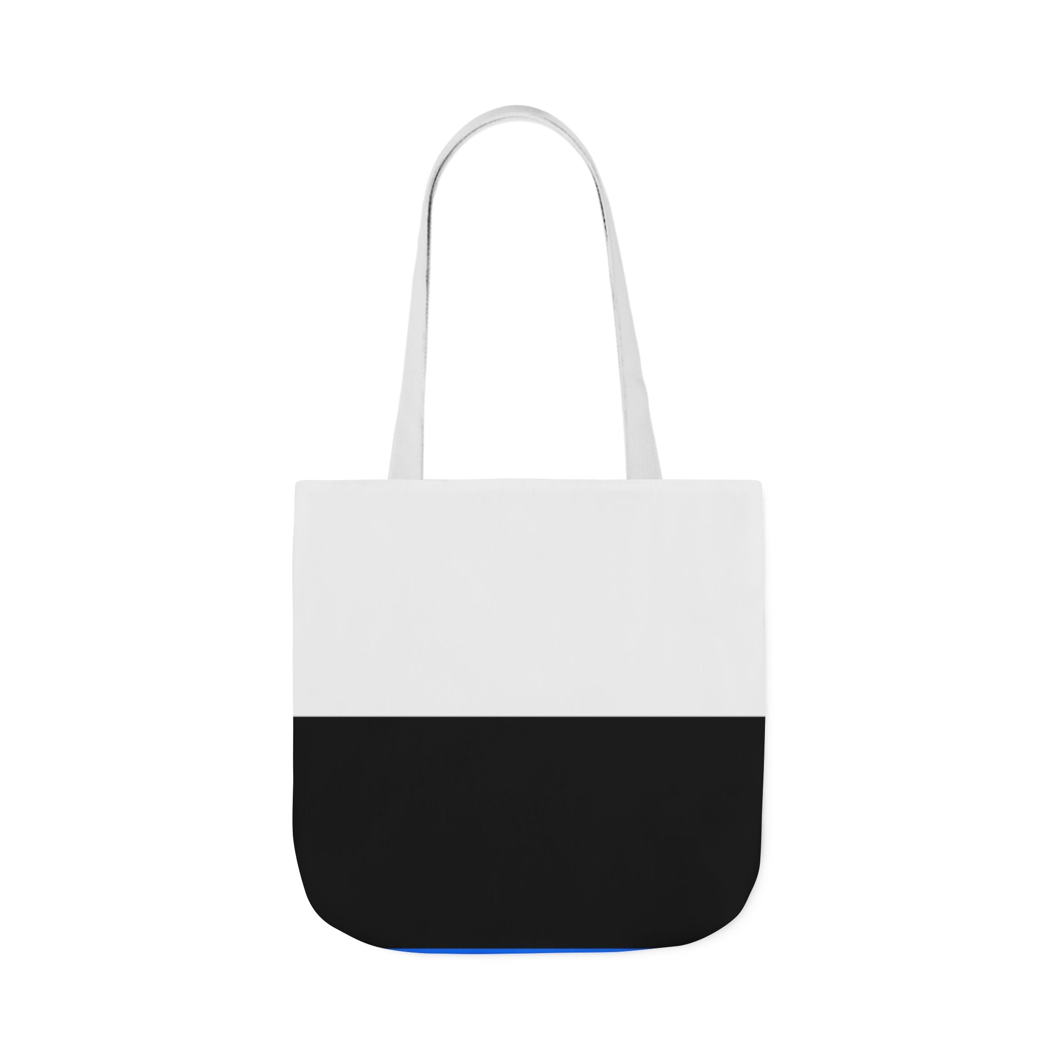 Royal Blue Ring Layer | Canvas Tote Bag, 5-Color Straps