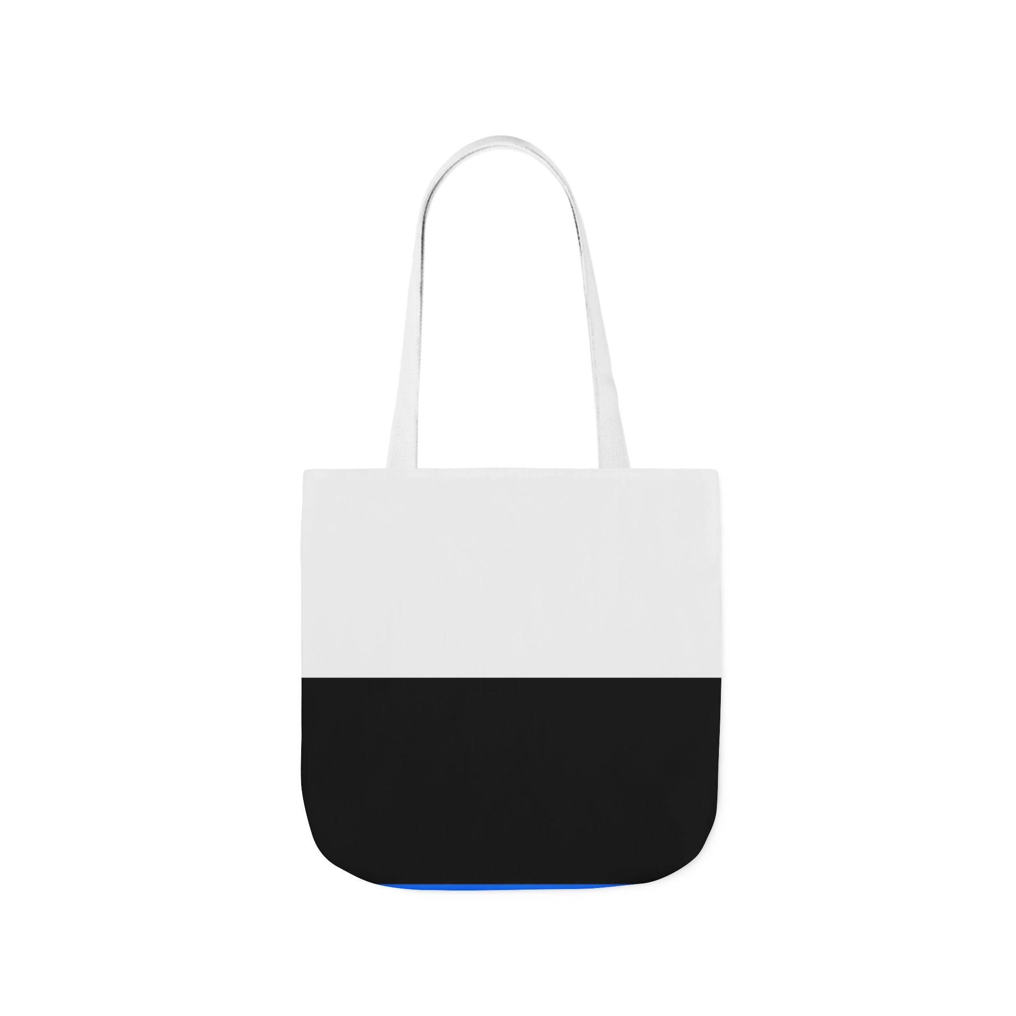 Royal Blue Ring Layer | Canvas Tote Bag, 5-Color Straps