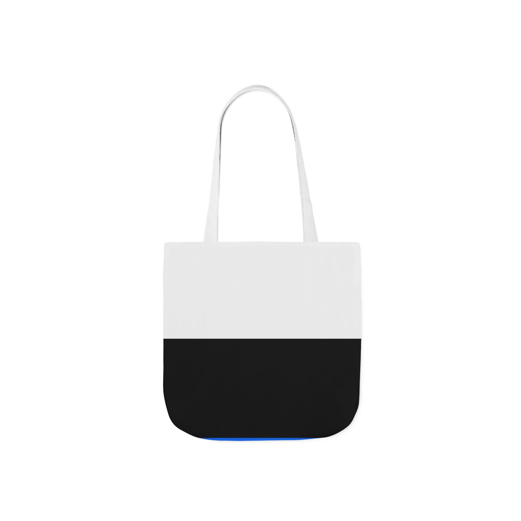 Royal Blue Ring Layer | Canvas Tote Bag, 5-Color Straps
