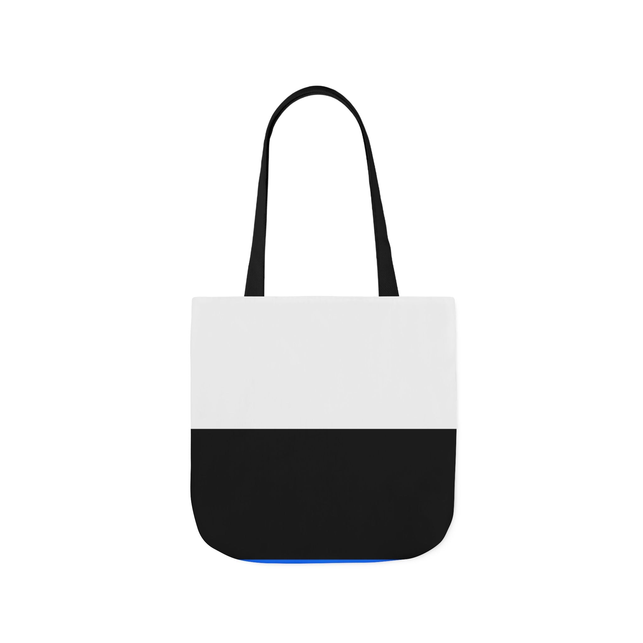 Royal Blue Ring Layer | Canvas Tote Bag, 5-Color Straps