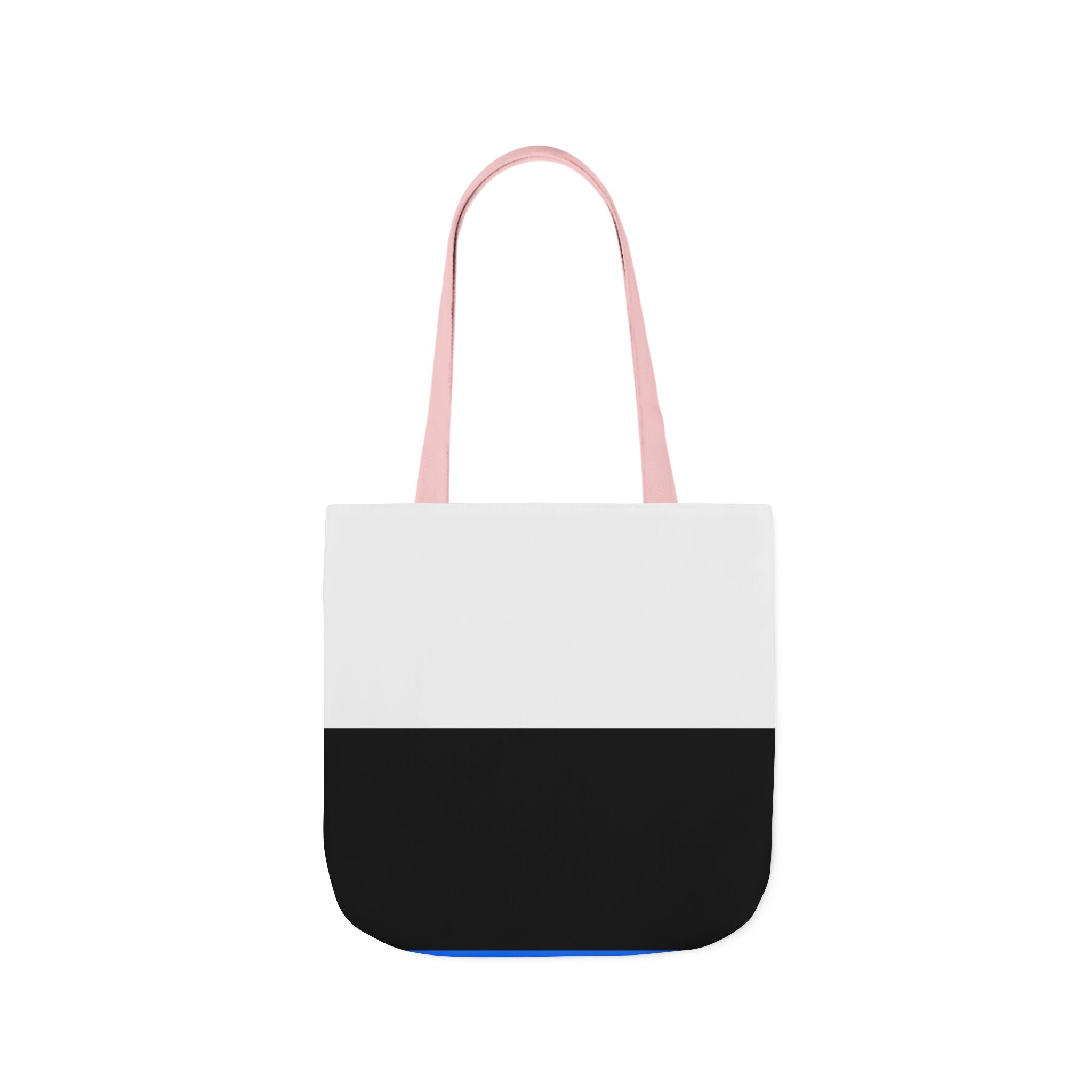 Royal Blue Ring Layer | Canvas Tote Bag, 5-Color Straps