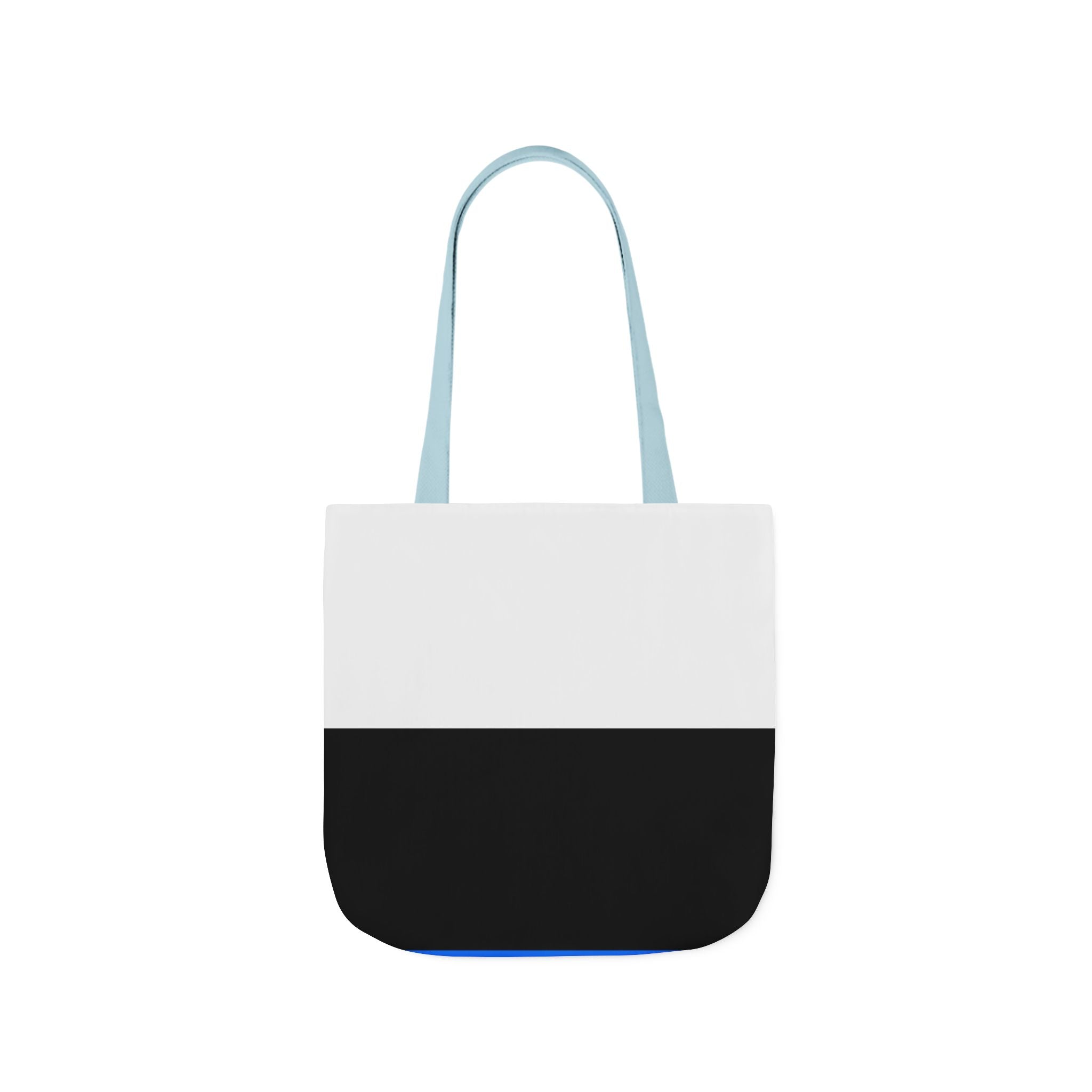 Royal Blue Ring Layer | Canvas Tote Bag, 5-Color Straps