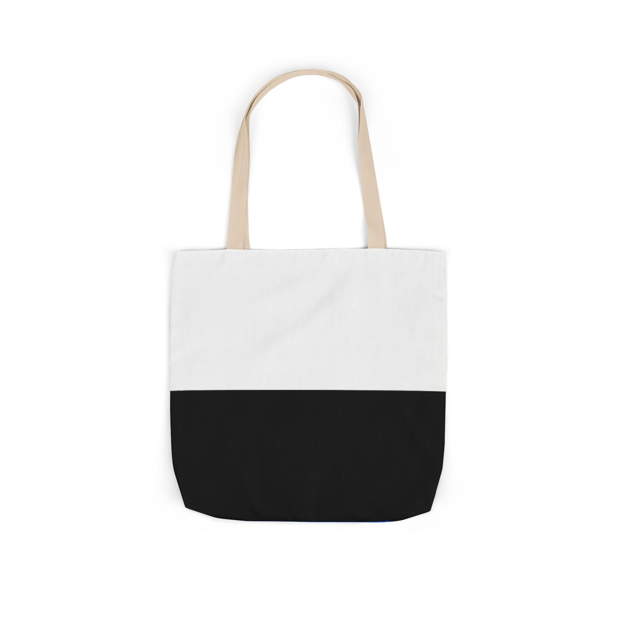 Royal Blue Ring Layer | Canvas Tote Bag, 5-Color Straps