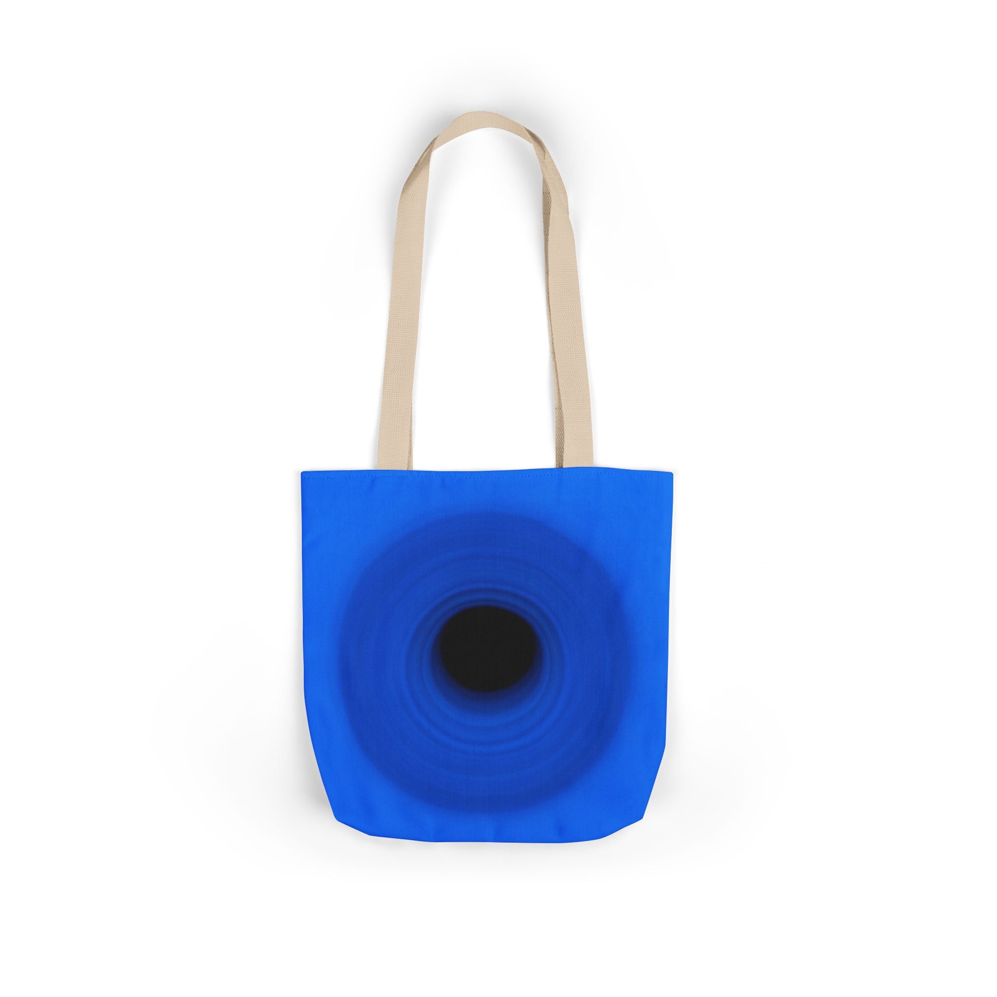 Royal Blue Ring Layer | Canvas Tote Bag, 5-Color Straps