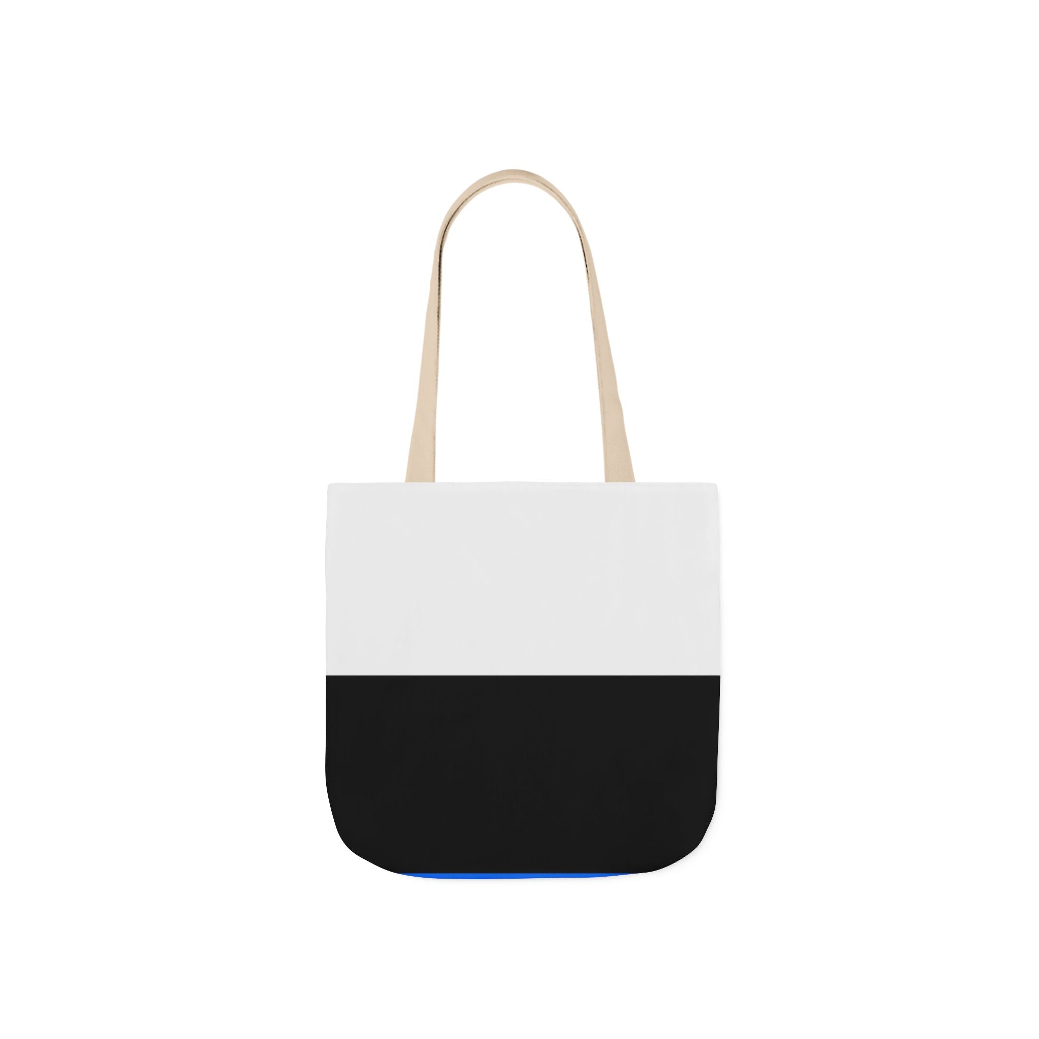 Royal Blue Ring Layer | Canvas Tote Bag, 5-Color Straps