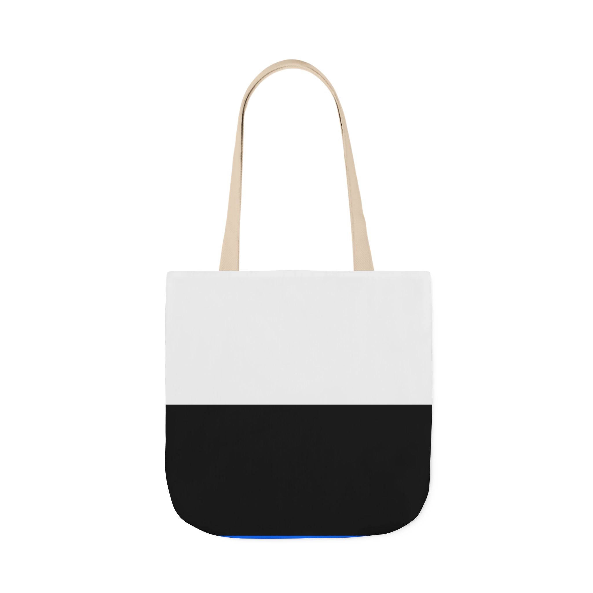 Royal Blue Ring Layer | Canvas Tote Bag, 5-Color Straps